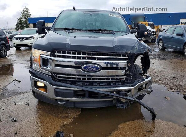1FTFW1E43KFD52385 2019 FORD F150 Black Front view