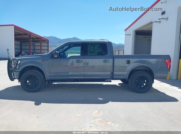 1FTFW1E43KKE37363 2019 FORD F150 Gray 