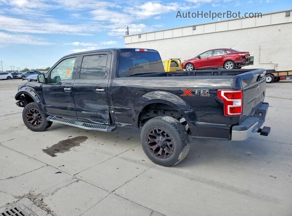 1FTFW1E43LFA42562 2020 FORD F150 Black Հետևի ձախ
