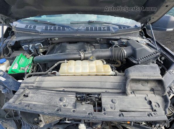 1FTFW1E43LFA42562 2020 FORD F150 Black Սալոնի հետևի տեսք