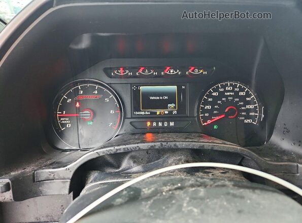 1FTFW1E45KFB52060 2019 FORD F150 Gray Սարքավորումների վահանակի տեսք