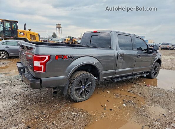 1FTFW1E45KFB52060 2019 FORD F150 Gray Հետևի աջ