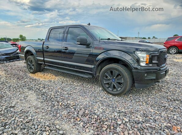 1FTFW1E47LFC01325 2020 FORD F150 Black Передня права чверть
