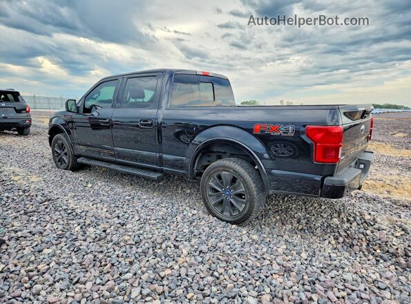 1FTFW1E47LFC01325 2020 FORD F150 Black Задня ліва чверть
