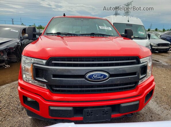 1FTFW1E49LKE33786 2020 FORD F150 Red Front view