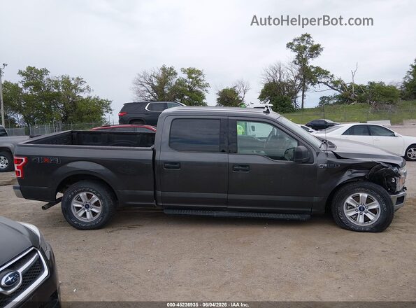 1FTFW1E4XLKD89989 2020 FORD F150 Черный Вид задней части салона
