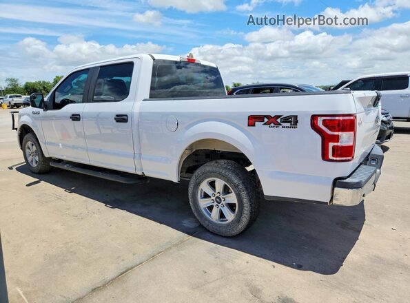 1FTFW1E50JKC10848 2018 FORD F150 Белый Задняя левая четверть