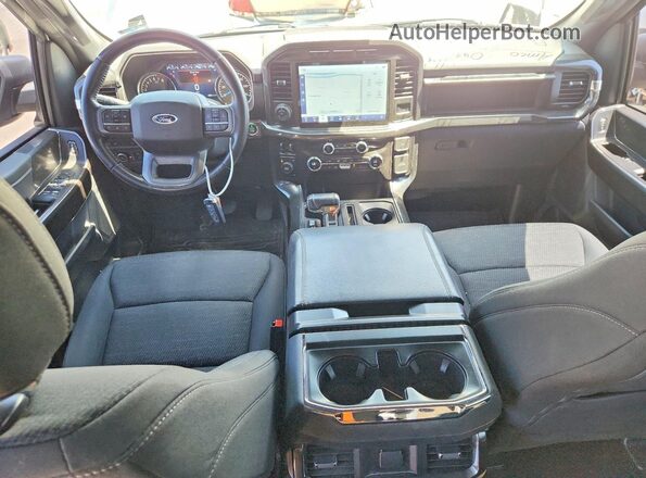 1FTFW1E50MFC56595 2021 FORD F150 Silver Vista del salpicadero