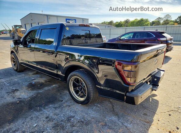 1FTFW1E50NFA60366 2022 FORD F150 Black Задня ліва чверть