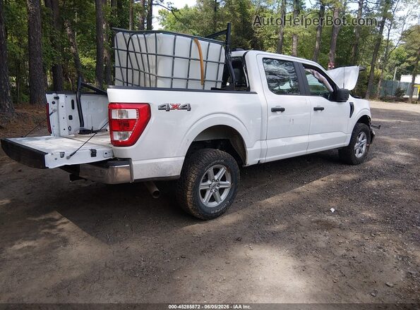 1FTFW1E50NFA69097 2022 FORD F150 White Հետևի աջ