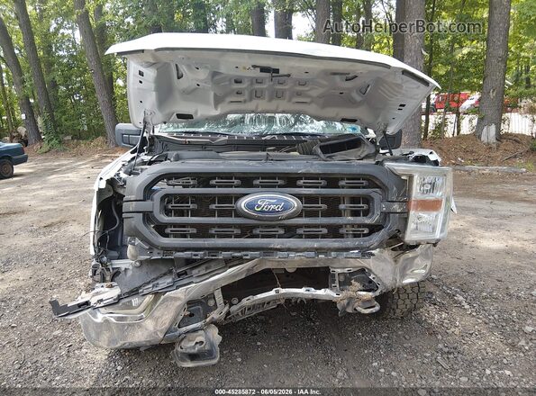 1FTFW1E50NFA69097 2022 FORD F150 White Սարքավորումների վահանակի տեսք