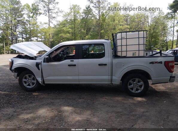 1FTFW1E50NFA69097 2022 FORD F150 White Սալոնի 360 աստիճան տեսք