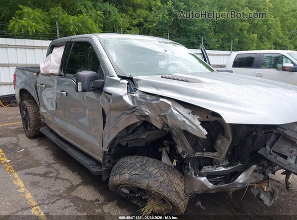 1FTFW1E50NFB04298 2022 FORD F150 Silver 