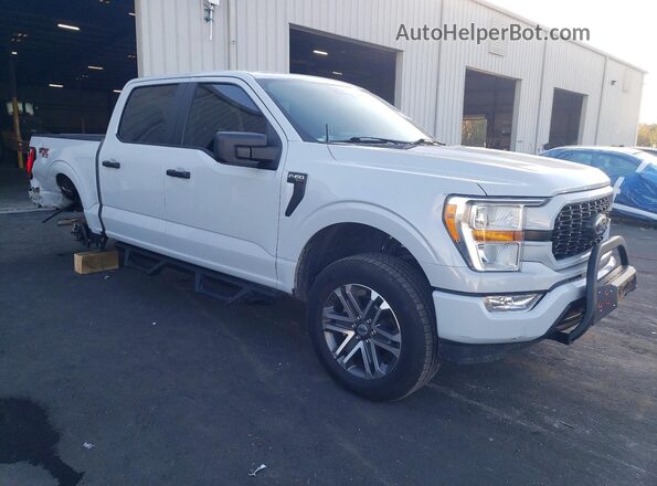 1FTFW1E50NKE58426 2022 FORD F150 White Przód prawy