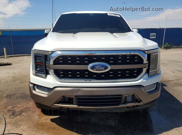1FTFW1E50PFA93886 2023 FORD F150 Белый Вид спереди