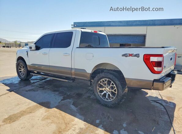 1FTFW1E50PFA93886 2023 FORD F150 Белый Задняя левая четверть