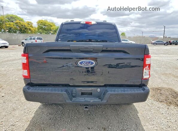 1FTFW1E51PKF01156 2023 FORD F150 Black Հետևի տեսք
