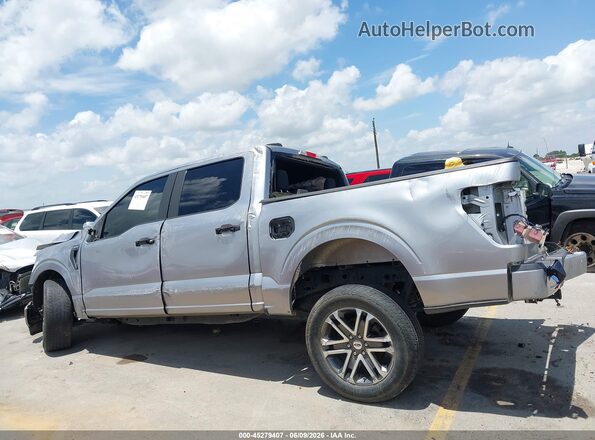 1FTFW1E52NKE44611 2022 FORD F150 Silver 360 interior view