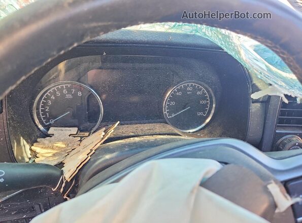 1FTFW1E52PFC32349 2023 FORD F150 White Instrument cluster view