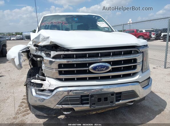 1FTFW1E53NFB12962 2022 FORD F150 White Vista frontal