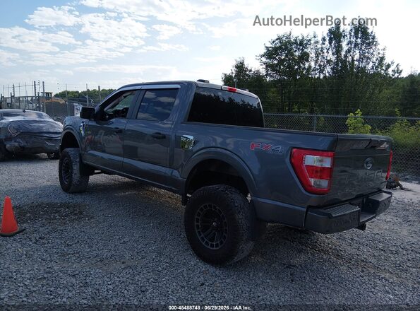 1FTFW1E53PKF22431 2023 FORD F150 Gray Задня ліва чверть