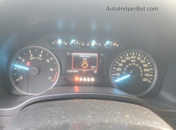 1FTFW1E54LKF28278 2020 FORD F150 White Instrument cluster view