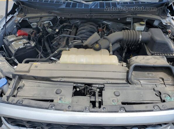 1FTFW1E55NFC42550 2022 FORD F150 Silver უკანა სალონის ხედი