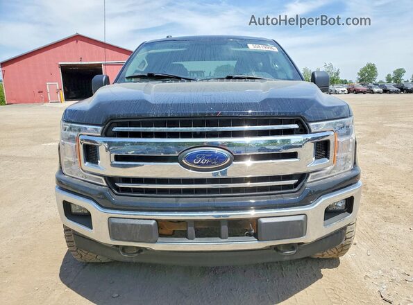 1FTFW1E56JFD61752 2018 FORD F150 Black Vista frontal