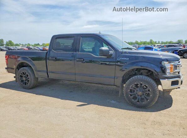 1FTFW1E56JFD61752 2018 FORD F150 Black Delantero derecho