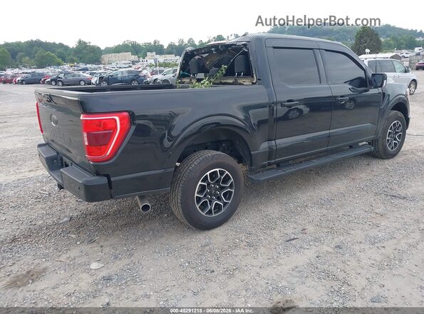 1FTFW1E56PFA65686 2023 FORD F150 Black Rear right