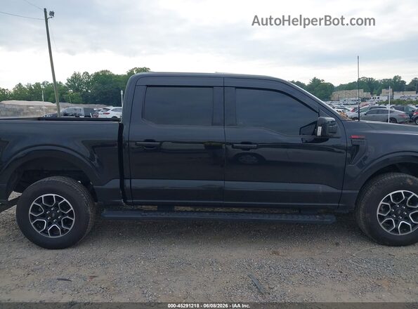 1FTFW1E56PFA65686 2023 FORD F150 Black Rear interior view