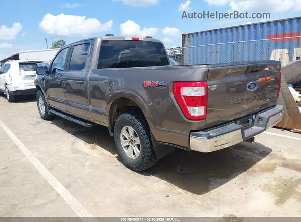 1FTFW1E57PFB92074 2023 FORD F150 Gray უკანა მარცხენა