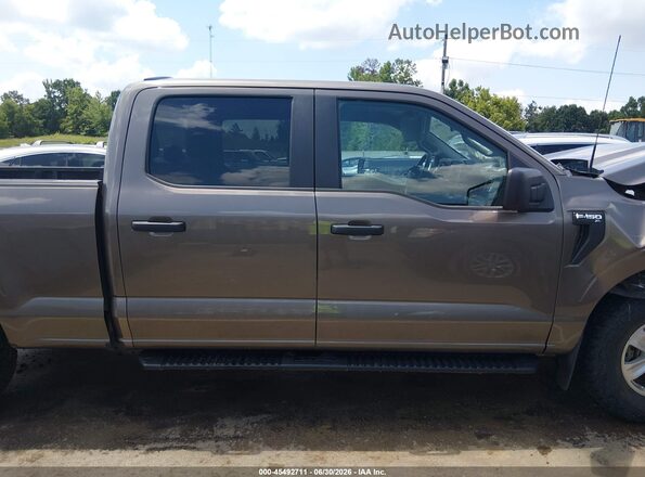 1FTFW1E57PFB92074 2023 FORD F150 Gray სალონის 360-გრადუსიანი ხედი