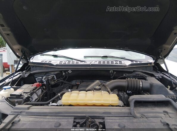 1FTFW1E58JFE28691 2018 FORD F150 Black Вид ззаду