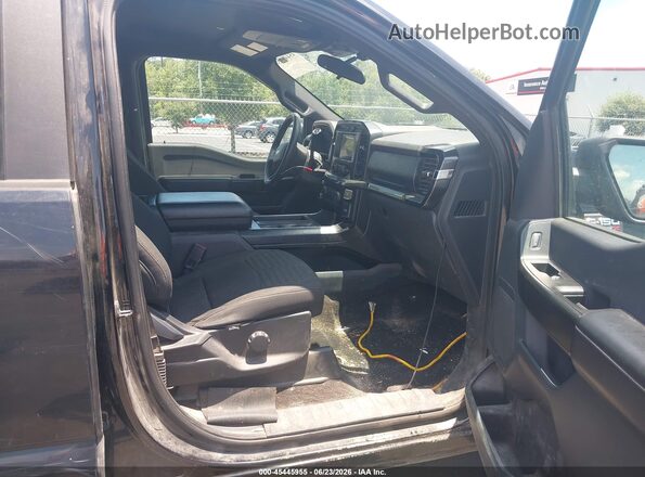1FTFW1E58MKF13039 2021 FORD F150 Black Vista interior delantera
