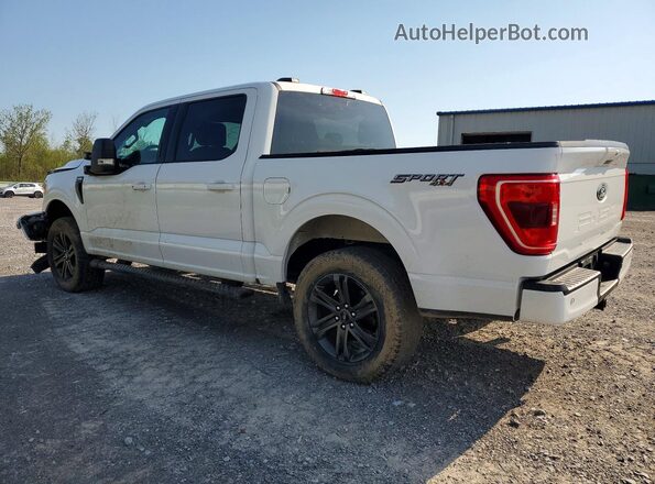 1FTFW1E59MFA67587 2021 FORD F150 White Trasero izquierdo