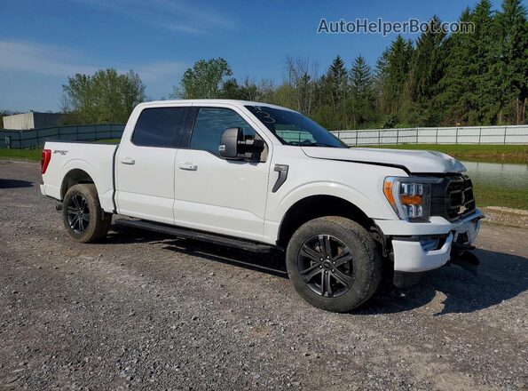 1FTFW1E59MFA67587 2021 FORD F150 White Delantero derecho