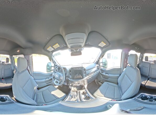 1FTFW1E59MFA67587 2021 FORD F150 White Vista de la etiqueta del VIN