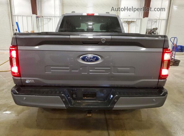 1FTFW1E59MFA70263 2021 FORD F150 Gray უკანა ხედი