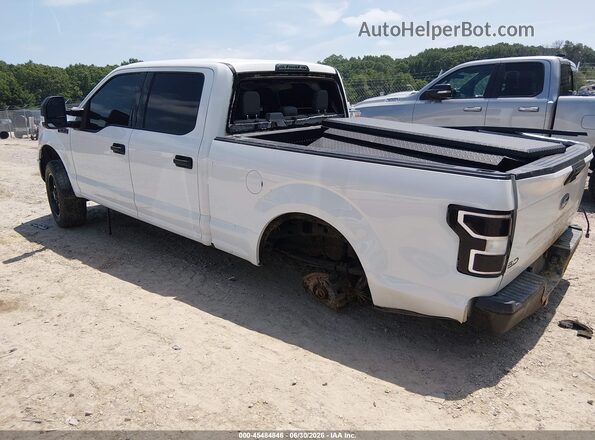 1FTFW1E5XJFC95660 2018 FORD F150 Белый Задняя левая четверть