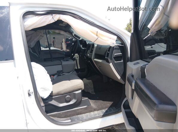 1FTFW1E5XJFC95660 2018 FORD F150 Белый Вид салона спереди