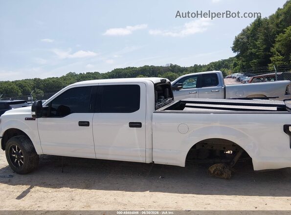 1FTFW1E5XJFC95660 2018 FORD F150 Белый Панорамный вид салона 360°