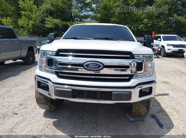 1FTFW1E5XJFC95660 2018 FORD F150 Белый Вид щитка приборов