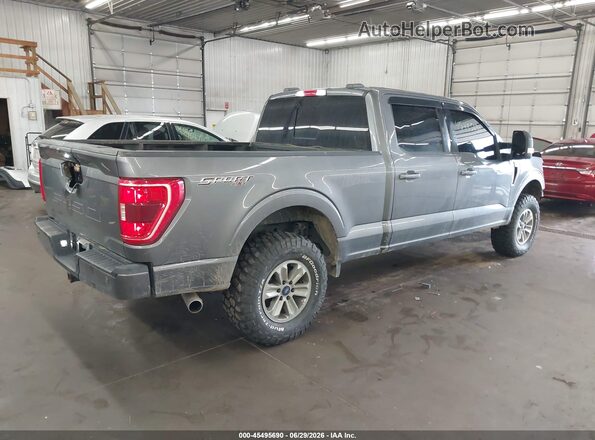 1FTFW1E5XMFB57203 2021 FORD F150 Gray Tył prawy
