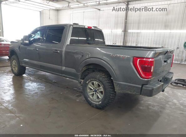 1FTFW1E5XMFB57203 2021 FORD F150 Gray Tył lewy
