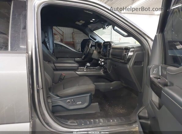 1FTFW1E5XMFB57203 2021 FORD F150 Gray Widok wnętrza z przodu