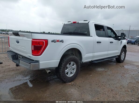 1FTFW1E80NFB78704 2022 FORD F150 White Հետևի աջ
