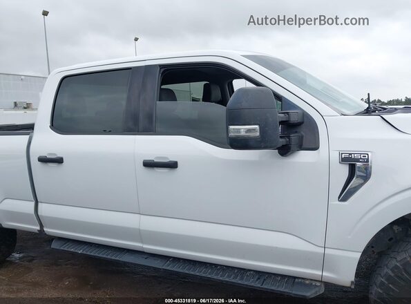 1FTFW1E80NFB78704 2022 FORD F150 White Սալոնի հետևի տեսք