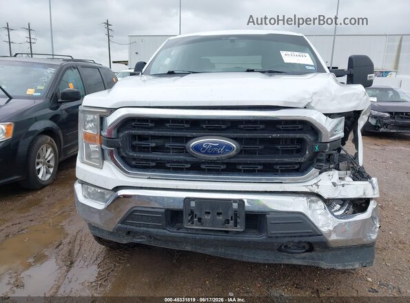 1FTFW1E80NFB78704 2022 FORD F150 White Սարքավորումների վահանակի տեսք