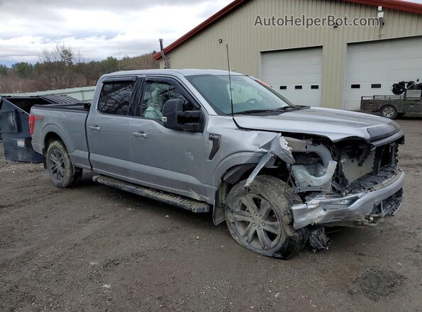1FTFW1E80NFC26797 2022 FORD F150 Silver Առջևի աջ